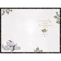 Special Fiance Bears Me to You Bear Handmade Christmas Card Extra Image 1 Preview